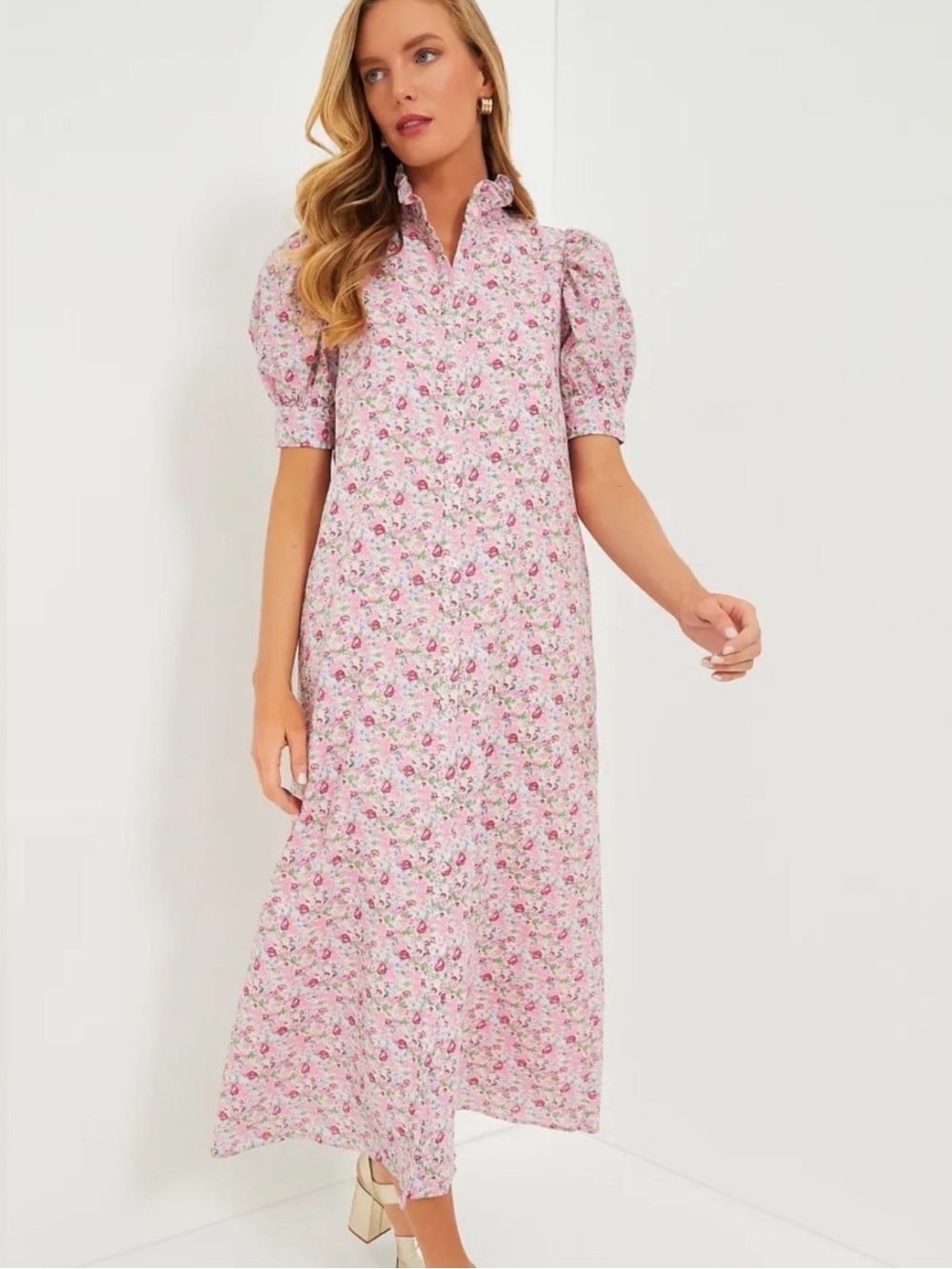 Hyacinth House Louisa Floral Maxi Dress